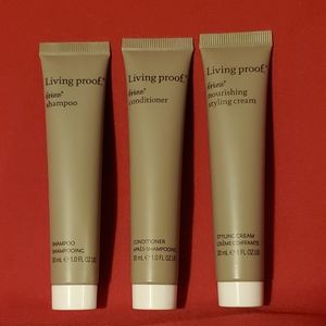 NEW 3pc Living Proof No Frizz Travel Set